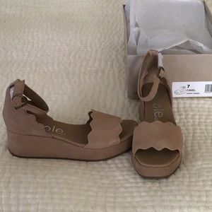 Nicole Suede Platforms